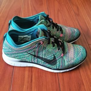 Nike Multi-color Flyknit Free Run 5.0